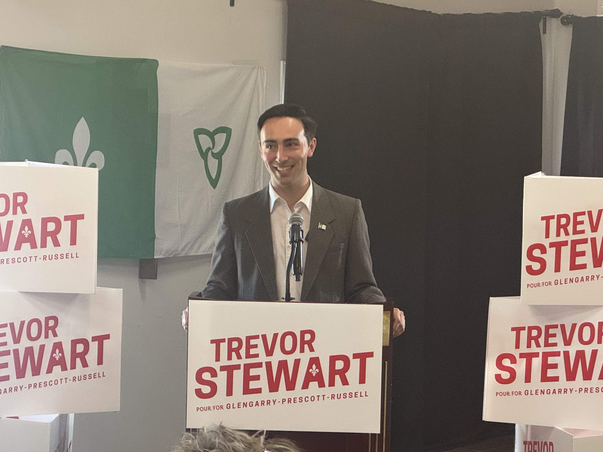 Trevor Stewart, qui est actuellement conseiller municipal de Clarence-Rockland, a été nommé candidat du Parti libéral de l'Ontario pour la circonscription de Glengarry-Prescott-Russell aux prochaines élections provinciales.