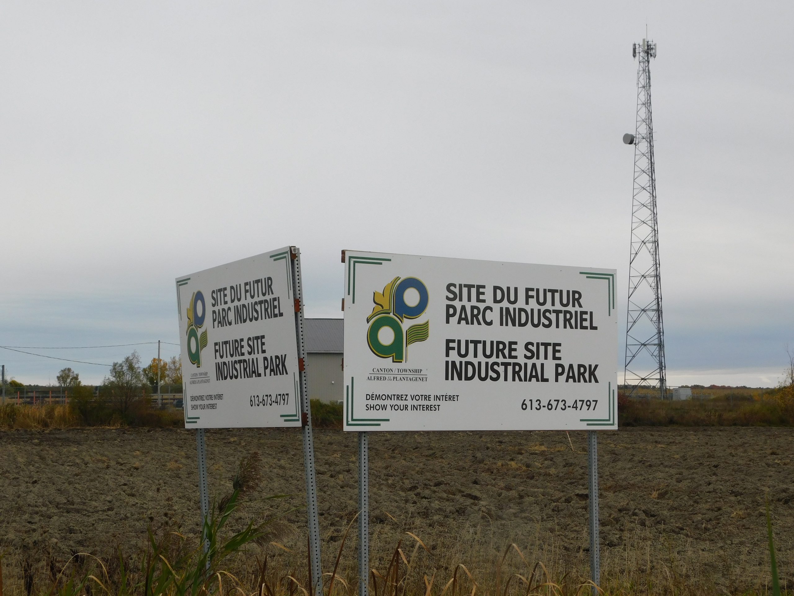 Le projet de parc industriel de Wendover dans le canton d'Alfred-Plantagenet suscite un intérêt croissant.
