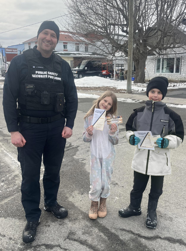 ACTGV_Des contraventions positives pour souligner l’engagement des jeunes à Russell