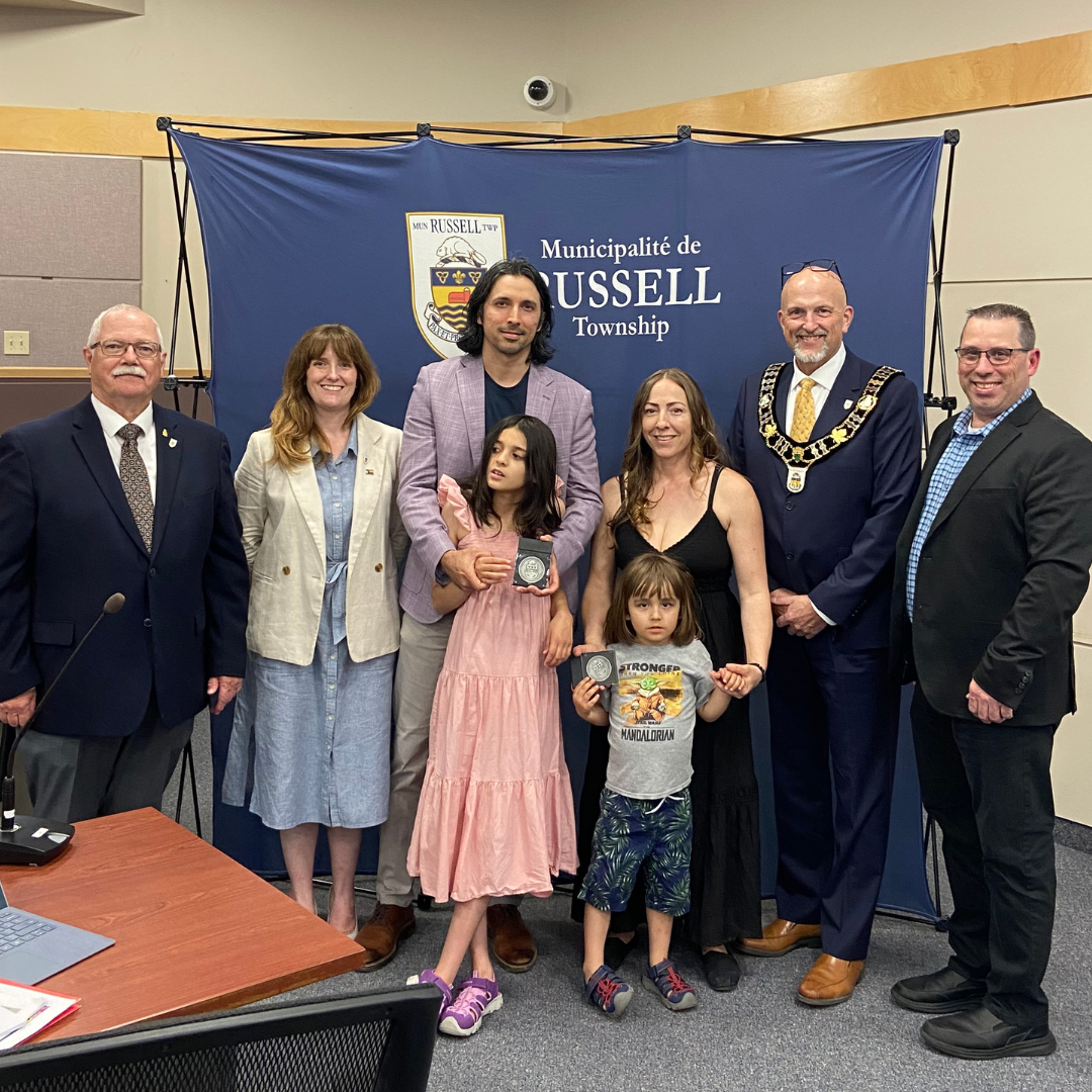 ACTGV_Embrun founders of Ability Hive receive citizen recognition award