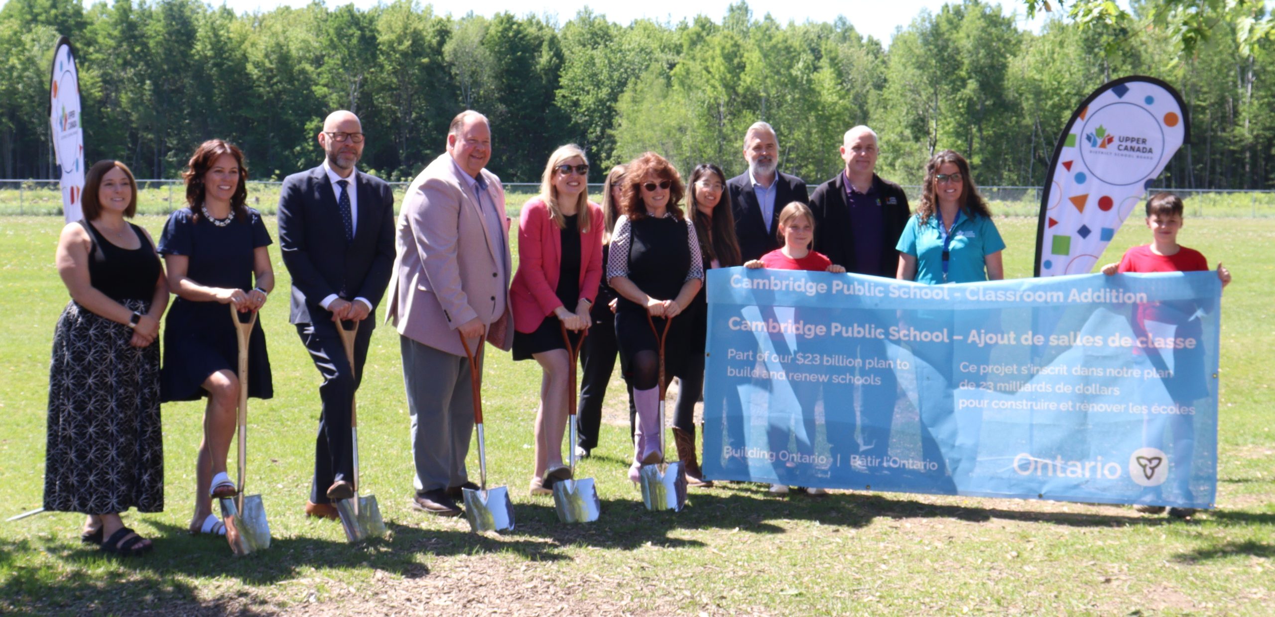 ACTGV_Ground broken on major expansion at Cambridge Public School in Embrun