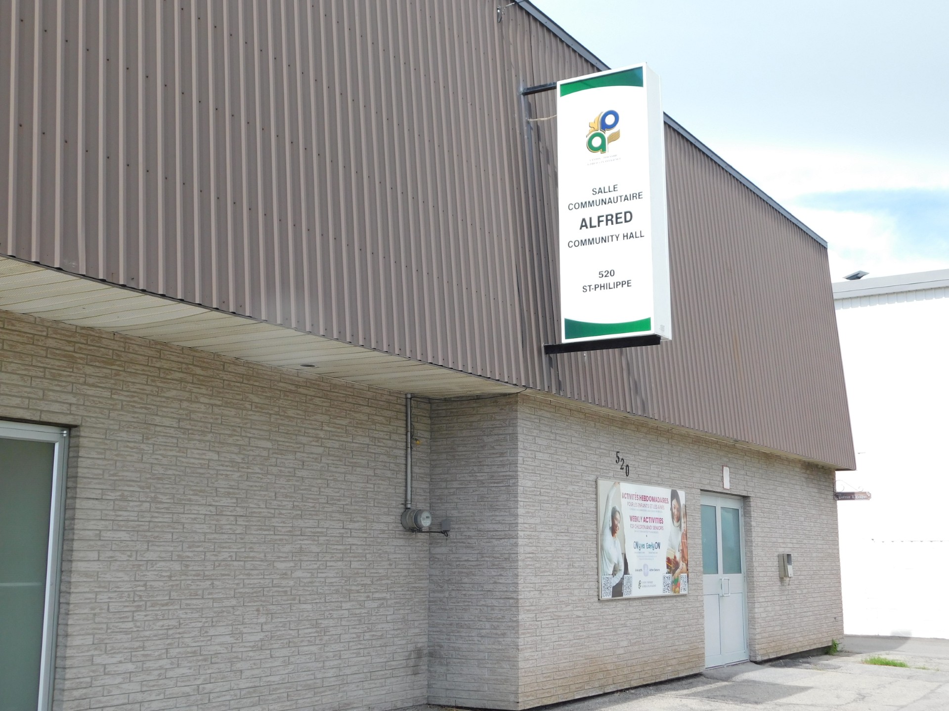 Alfred community centre