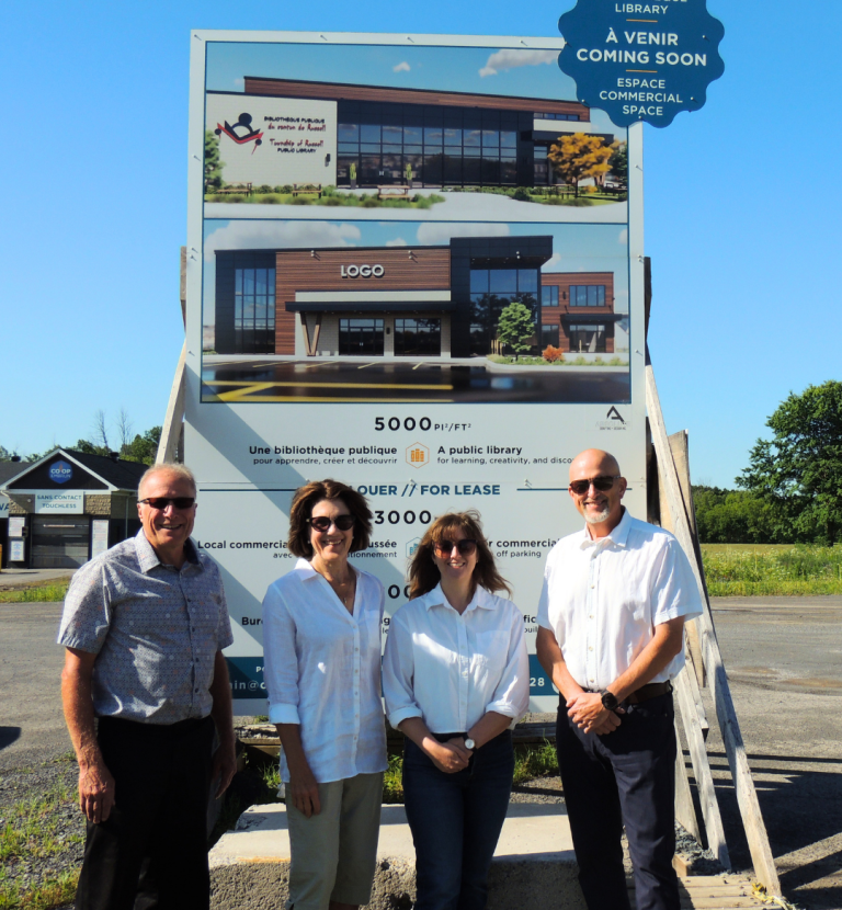 ACTGV_Embrun Co-op breaks ground on new multi-use building for future library and business space