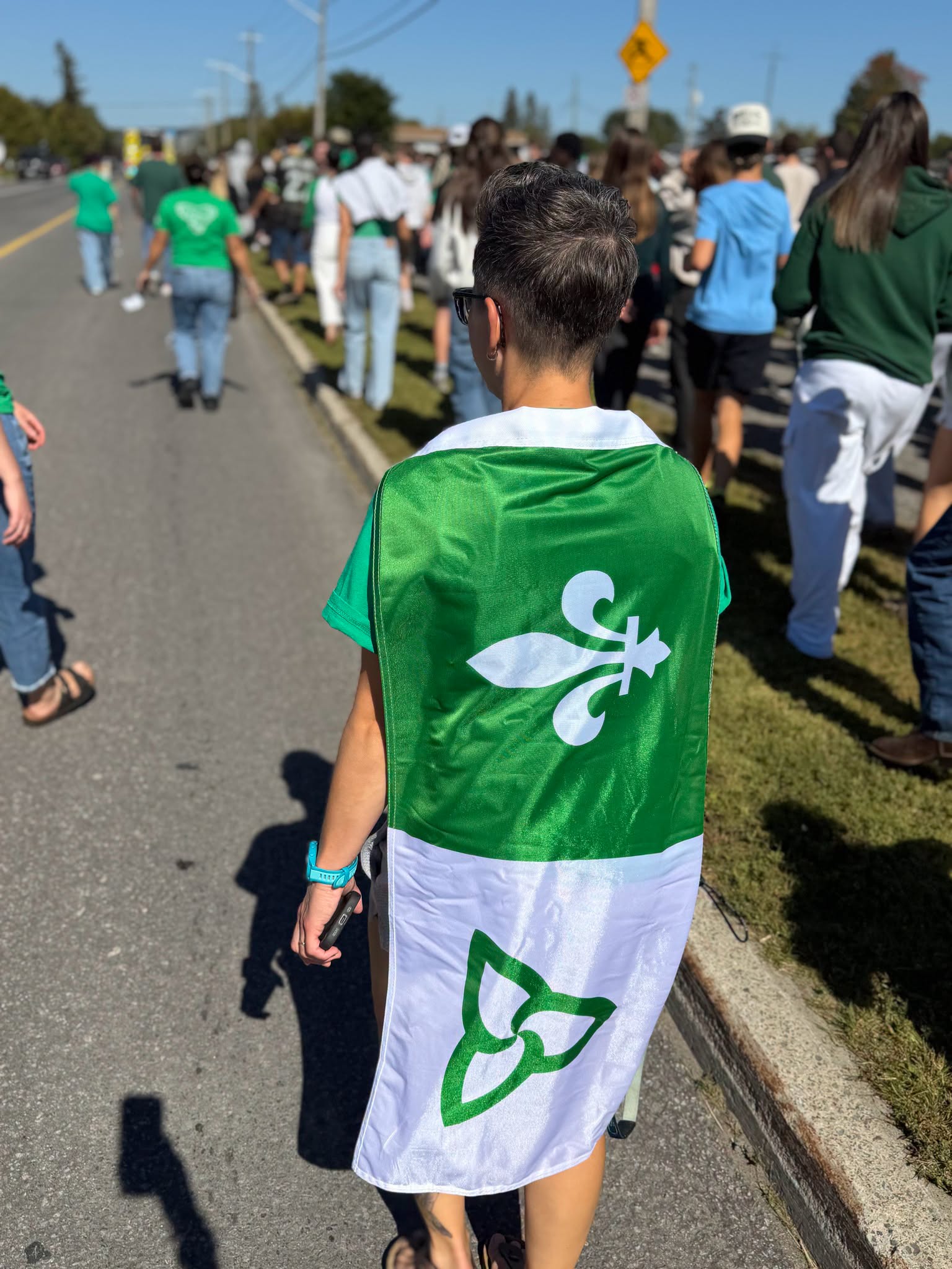 Franco - Levée du drapeau Hawkesbury4