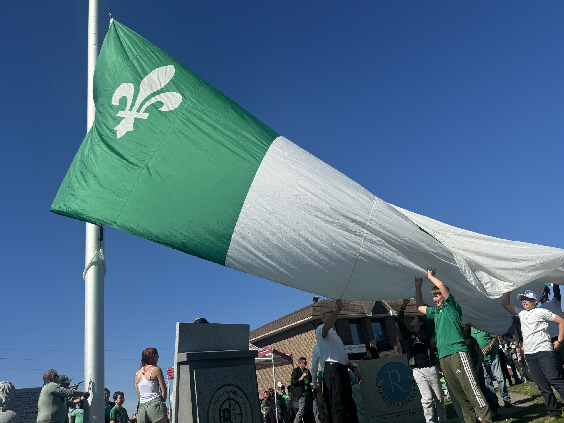 flag raising