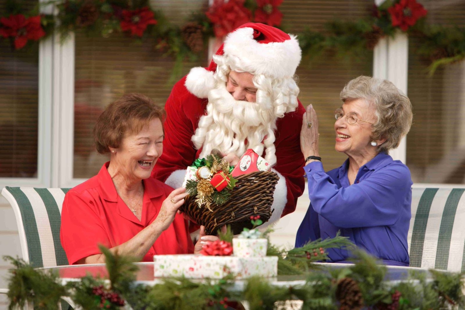 Local businesses join forces to bring the Christmas spirit to local seniors