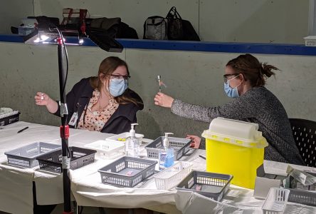 Inside a vaccine clinic  