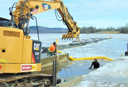 Marina improvements begin in L’Orignal