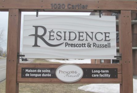 25 personnes atteintes de COVID à la Résidence Prescott-Russell