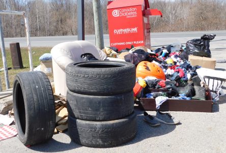 Unwanted « donations » piling up