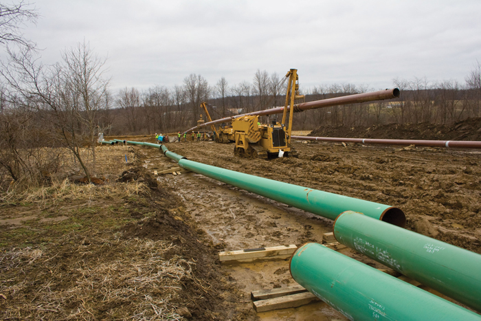 Township files natural gas request