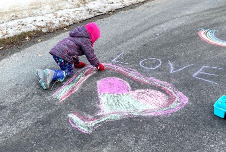 Chalk the Walk for smiles in Rockland