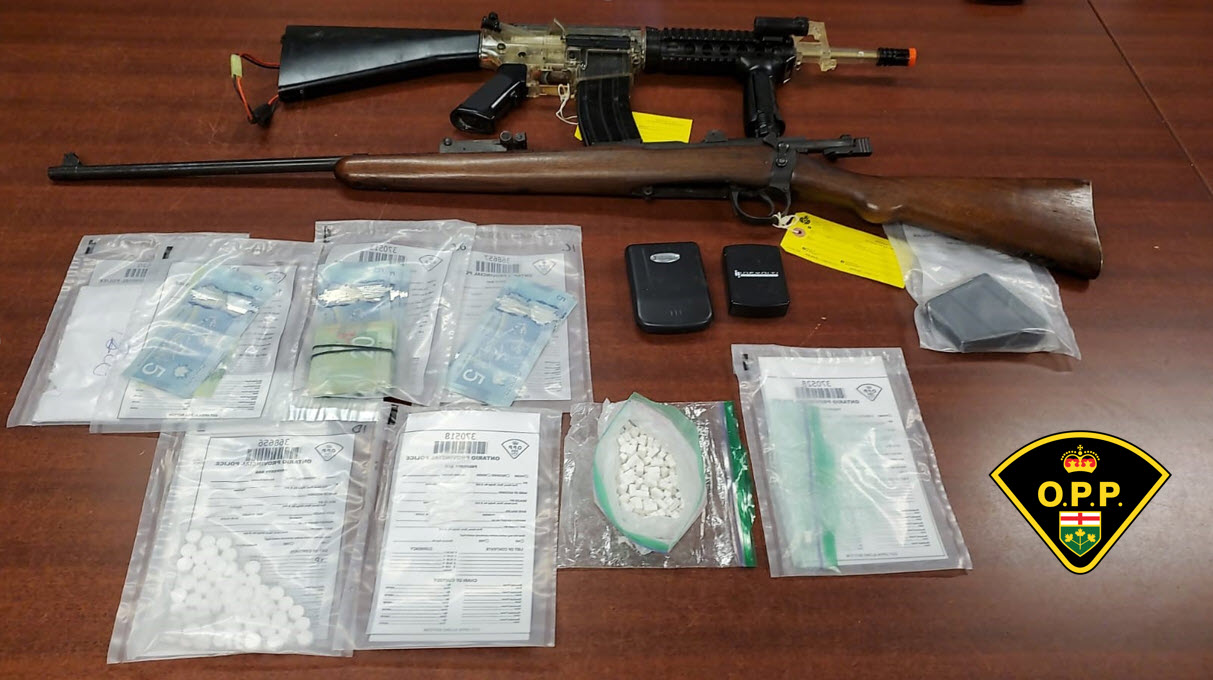Two people charged in Hawkesbury drug bust