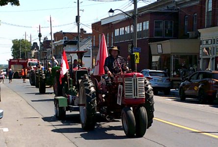 Tractors take over the streets