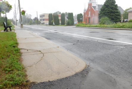 Road scans for pavement condition