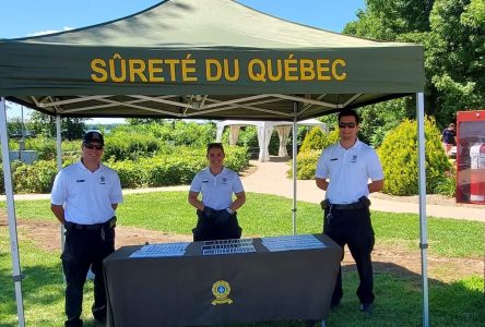 Les cadets de la SQ sont au quai