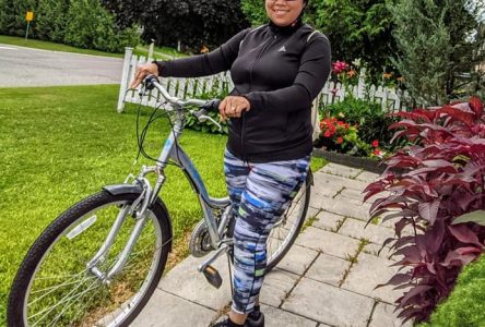 Melinda Mendoza puts the pedal down for a good cause