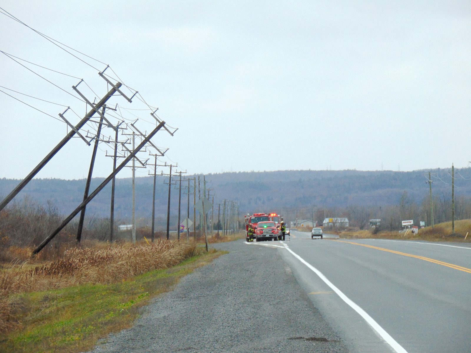 Wind storm leaves its mark throughout the region