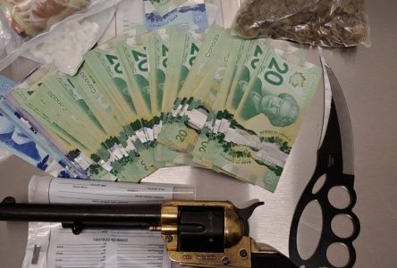 Gun, drugs, cash seized in Hawkesbury