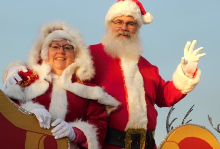 Spectacle en plein air du Festival des lumières de Noël