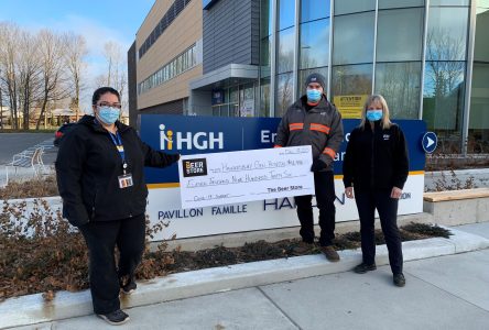 A generous gift to Hawkesbury’s hospital foundation