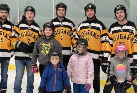 Skating with the Cougars for a good cause