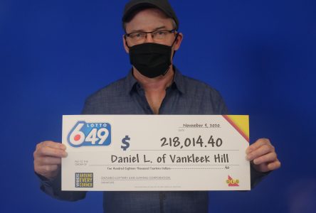Vankleek Hill man wins more than $200,000