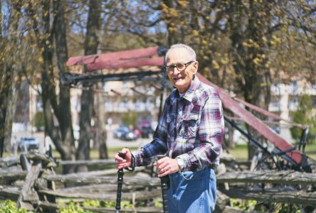 À 86 ans, il suit toujours sa propre cadence