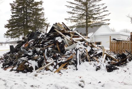 Freezing cold hampers firefighters at house fire