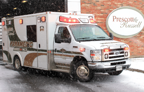 Service d’ambulance reçoit des fonds COVID-19