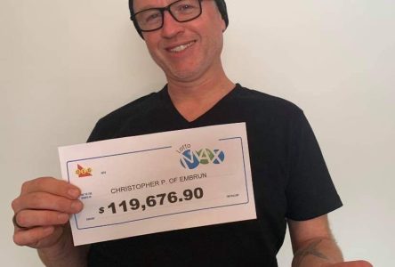 Man wins $119,000 in Lotto MAX