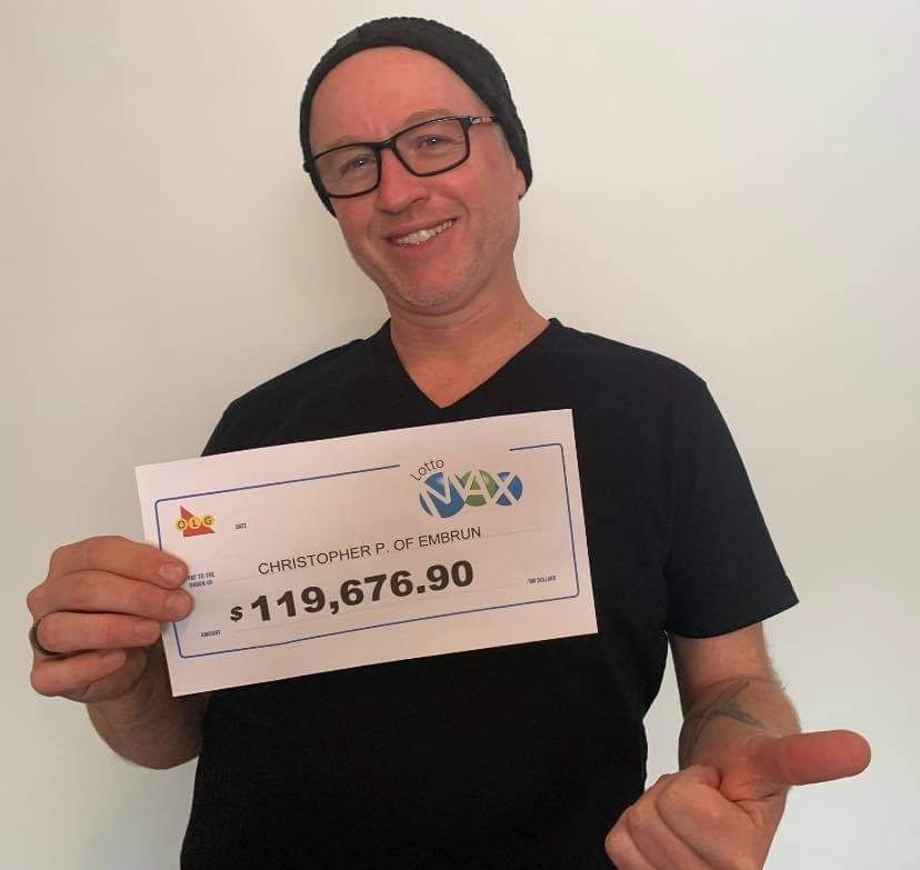 Man wins $119,000 in Lotto MAX