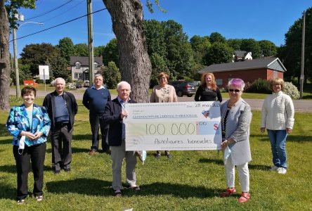 Les auxiliaires bénévoles offrent un généreux soutien de 100 000$