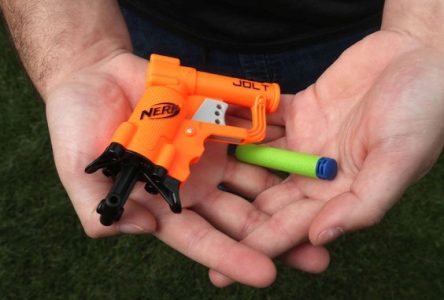 Nerf gun prank backfires