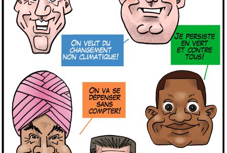 Caricature élections 2021