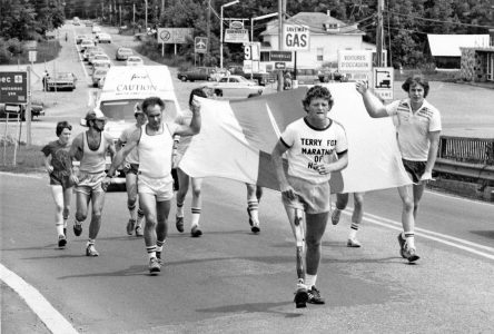 Russell raises more than $10,000 for Terry Fox Run