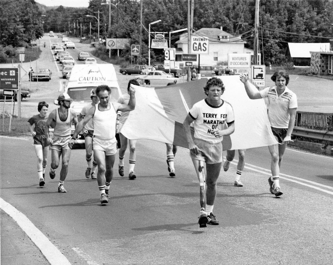 Russell raises more than $10,000 for Terry Fox Run