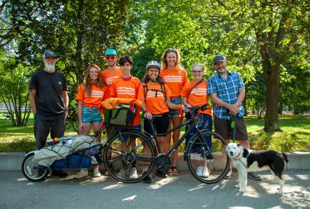 500 km à vélo et 100 lettres d’enfants pour l’eau potable dans les réserves