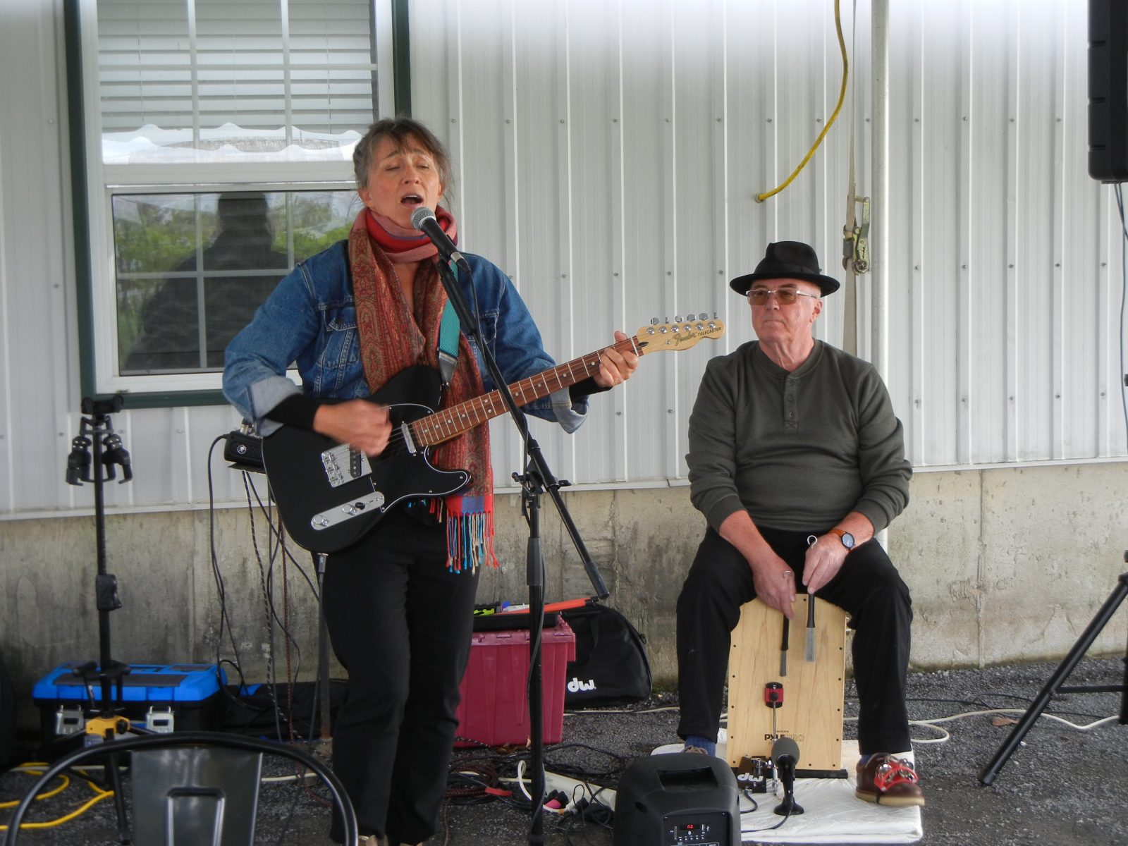 Karen Morand performs in Vankleek Hill