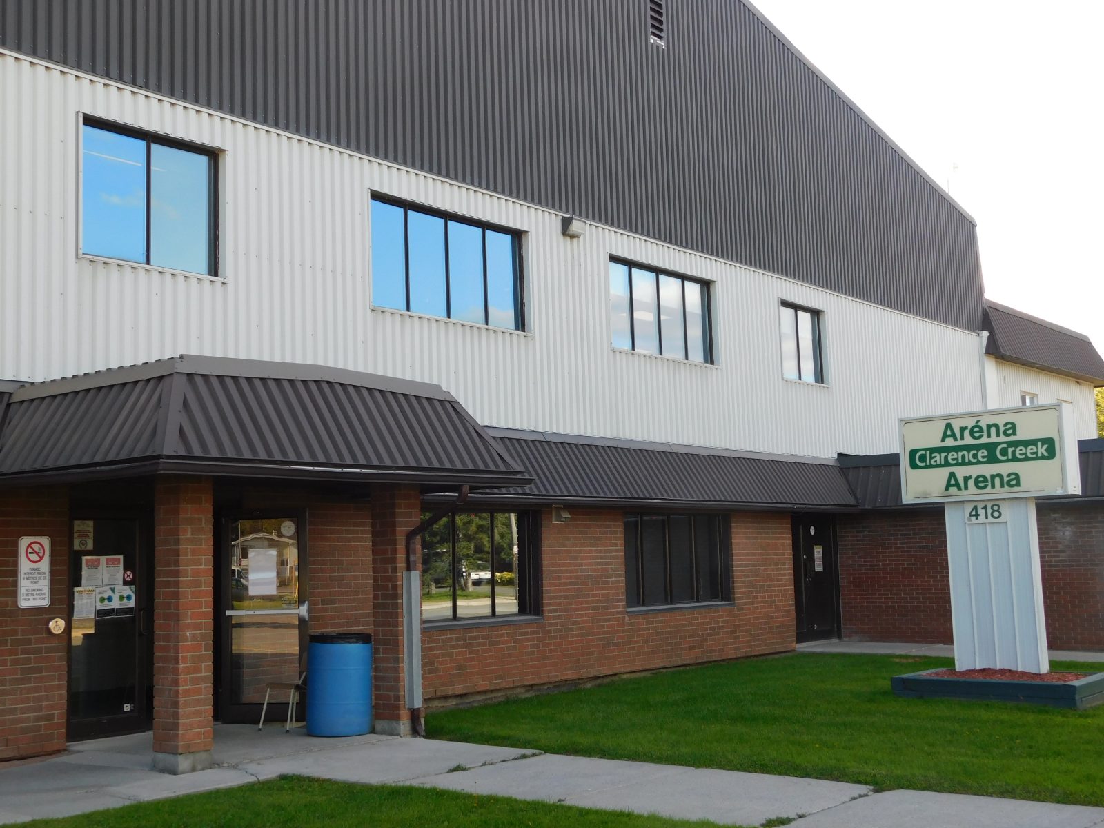 Ice time plan for Clarence Creek Arena