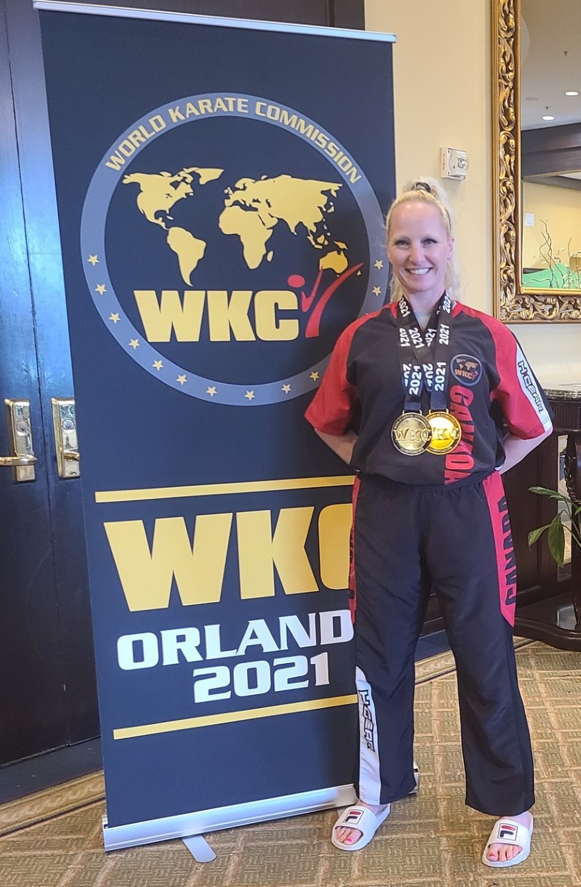 Deux médailles d’or pour Josianne Campeau aux championnats de la WKC