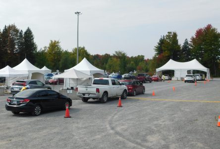 Nouveau centre de dépistage temporaire à Calypso