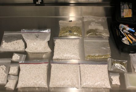 Drug charges after two vehicles stopped