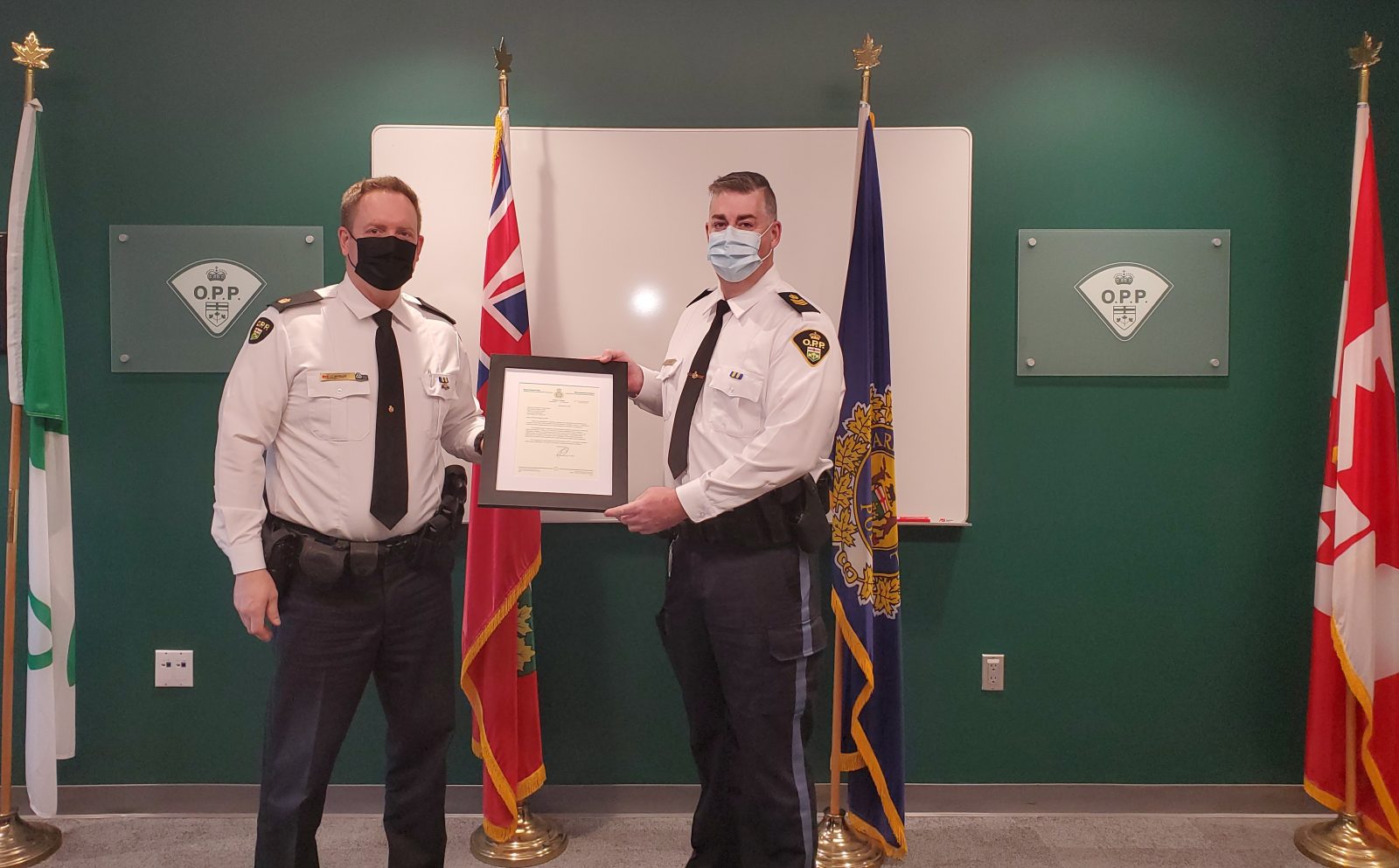 Russell detective receives OPP commendation