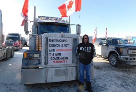 Weekend arrival for truckers protest convoy