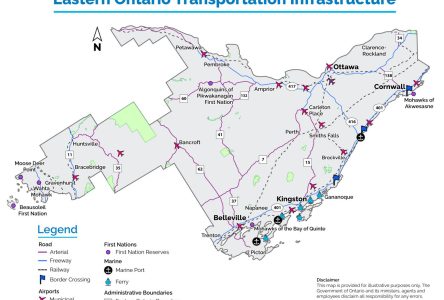 Master transportation plan unveiled for Eastern Ontario