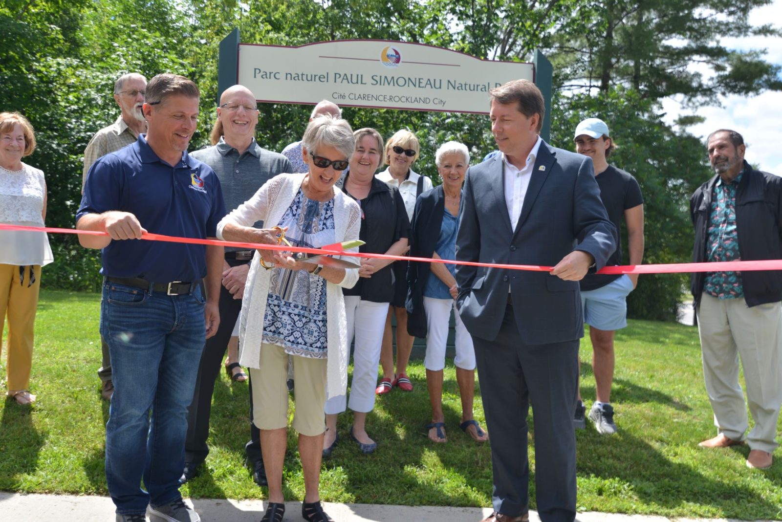 Inauguration officielle du parc naturel Paul Simoneau