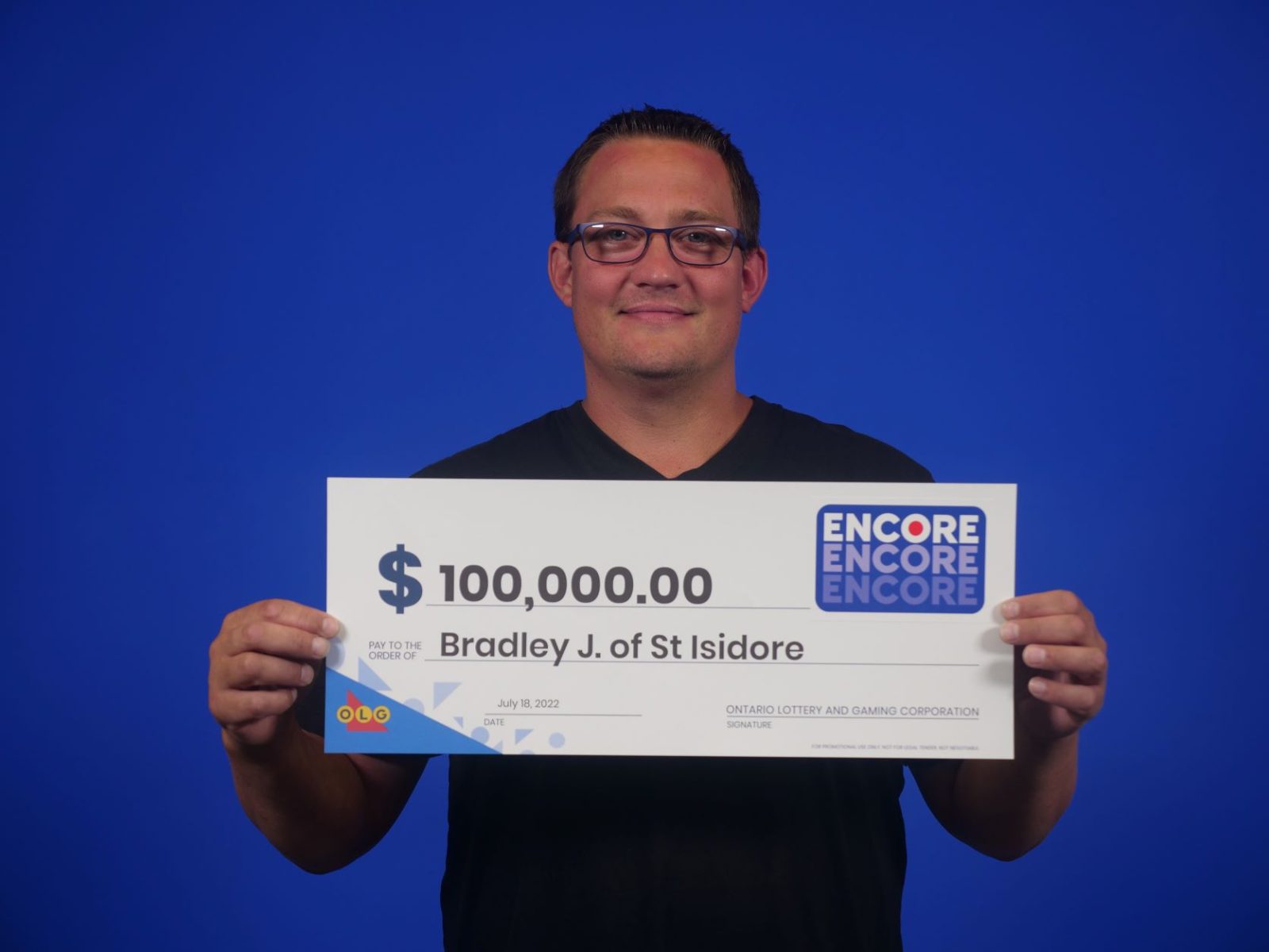 $100,000 win for St. Isidore man