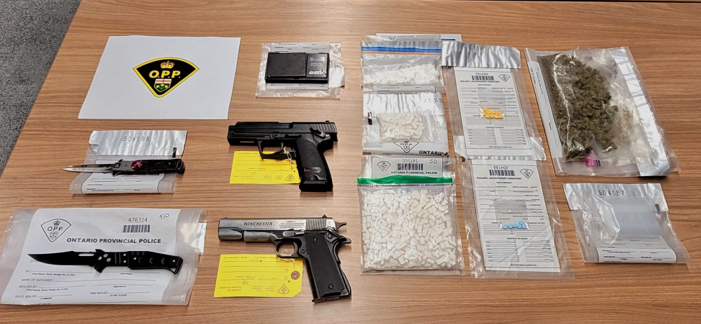 Drugs, weapons seized in Hawkesbury