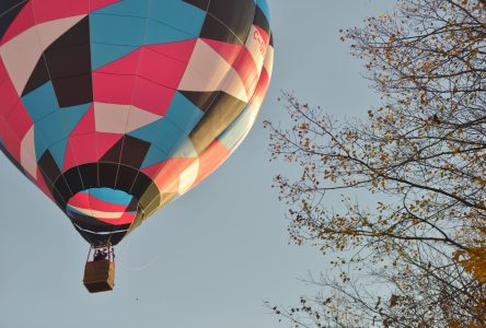 Les couleurs de l’automne, le ciel ouvert et l’air chaud